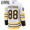 Børn NHL Boston Bruins Trøje Fanatics Premium David Pastrnak 2025-26 Hvid Udebane
