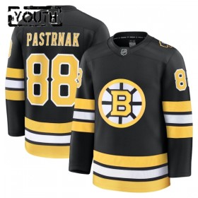 Børn NHL Boston Bruins Trøje Fanatics Premium David Pastrnak 2025-26 Sort Hjemme