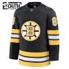 Børn NHL Boston Bruins Trøje Fanatics Premium David Pastrnak 2025-26 Sort Hjemme