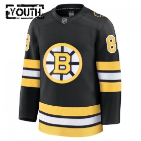 Børn NHL Boston Bruins Trøje Fanatics Premium David Pastrnak 2025-26 Sort Hjemme