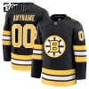 Børn NHL Boston Bruins Trøje Tilpasset Fanatics Premium 2025-26 Sort Hjemme