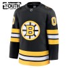 Børn NHL Boston Bruins Trøje Tilpasset Fanatics Premium 2025-26 Sort Hjemme