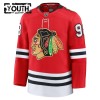 Børn NHL Chicago Blackhawks Trøje Fanatics Centennial Premium Connor Bedard 2025-26 Rød