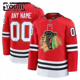 Børn NHL Chicago Blackhawks Trøje Tilpasset Fanatics Centennial Premium 2025-26 Rød