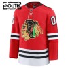 Børn NHL Chicago Blackhawks Trøje Tilpasset Fanatics Centennial Premium 2025-26 Rød
