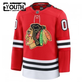 Børn NHL Chicago Blackhawks Trøje Tilpasset Fanatics Centennial Premium 2025-26 Rød