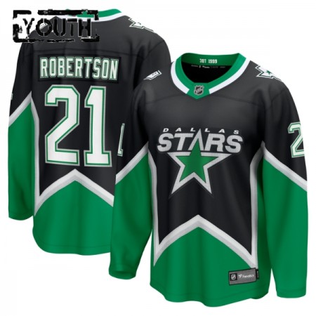 Børn NHL Dallas Stars Trøje Fanatics Premium Jason Robertson 2025-26 Sort Tredje
