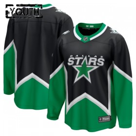 Børn NHL Dallas Stars Trøje Tilpasset Fanatics Premium 2025-26 Sort Tredje