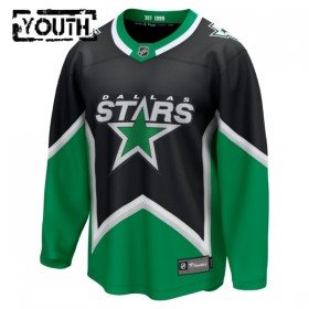Børn NHL Dallas Stars Trøje Tilpasset Fanatics Premium 2025-26 Sort Tredje