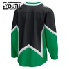 Børn NHL Dallas Stars Trøje Tilpasset Fanatics Premium 2025-26 Sort Tredje