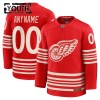 Børn NHL Detroit Red Wings Trøje Tilpasset Fanatics Centennial Premium 2025-26 Rød