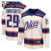 Børn NHL Edmonton Oilers Trøje Fanatics Premium Leon Draisaitl 2025-26 Hvid Tredje