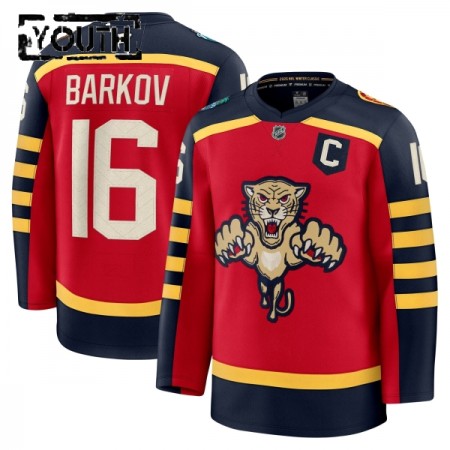 Børn NHL Florida Panthers Trøje Fanatics Premium Aleksander Barkov 2025-26 Rød Winter Classic