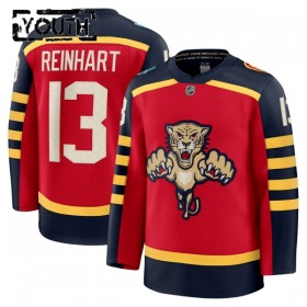 Børn NHL Florida Panthers Trøje Fanatics Premium Sam Reinhart 2025-26 Rød Winter Classic