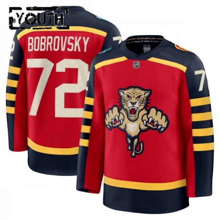 Børn NHL Florida Panthers Trøje Fanatics Premium Sergei Bobrovsky 2025-26 Rød Winter Classic