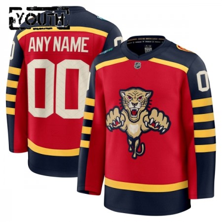 Børn NHL Florida Panthers Trøje Tilpasset Fanatics Premium 2025-26 Rød Winter Classic