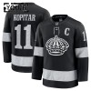 Børn NHL Los Angeles Kings Trøje Fanatics Premium Anze Kopitar 2025-26 Sort Tredje