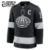 Børn NHL Los Angeles Kings Trøje Fanatics Premium Anze Kopitar 2025-26 Sort Tredje