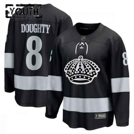 Børn NHL Los Angeles Kings Trøje Fanatics Premium Drew Doughty 2025-26 Sort Tredje