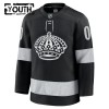 Børn NHL Los Angeles Kings Trøje Tilpasset Fanatics Premium 2025-26 Sort Tredje
