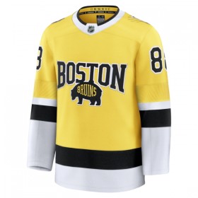 Mænd NHL Boston Bruins Trøje Fanatics NHL Stadium Series Premium David Pastrnak 2025-26 Gold