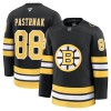 Mænd NHL Boston Bruins Trøje Fanatics Premium David Pastrnak 2025-26 Sort Hjemme