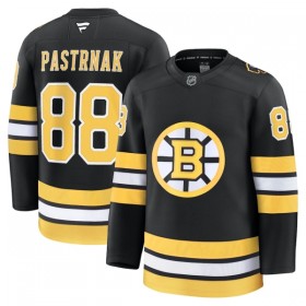 Mænd NHL Boston Bruins Trøje Fanatics Premium David Pastrnak 2025-26 Sort Hjemme