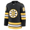 Mænd NHL Boston Bruins Trøje Fanatics Premium David Pastrnak 2025-26 Sort Hjemme