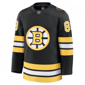 Mænd NHL Boston Bruins Trøje Fanatics Premium David Pastrnak 2025-26 Sort Hjemme