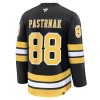Mænd NHL Boston Bruins Trøje Fanatics Premium David Pastrnak 2025-26 Sort Hjemme