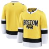 Mænd NHL Boston Bruins Trøje Tilpasset Fanatics NHL Stadium Series Premium 2025-26 Gold