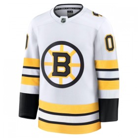 Mænd NHL Boston Bruins Trøje Tilpasset Fanatics Premium 2025-26 Hvid Udebane