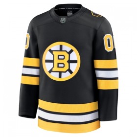 Mænd NHL Boston Bruins Trøje Tilpasset Fanatics Premium 2025-26 Sort Hjemme