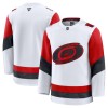 Mænd NHL Carolina Hurricanes Trøje Tilpasset Fanatics Premium 2025-26 Hvid Udebane