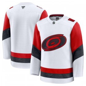 Mænd NHL Carolina Hurricanes Trøje Tilpasset Fanatics Premium 2025-26 Hvid Udebane
