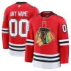 Mænd NHL Chicago Blackhawks Trøje Tilpasset Fanatics Centennial Premium 2025-26 Rød