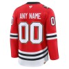 Mænd NHL Chicago Blackhawks Trøje Tilpasset Fanatics Centennial Premium 2025-26 Rød