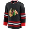 Mænd NHL Chicago Blackhawks Trøje Tilpasset Fanatics Premium 2025-26 Sort Tredje
