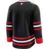 Mænd NHL Chicago Blackhawks Trøje Tilpasset Fanatics Premium 2025-26 Sort Tredje