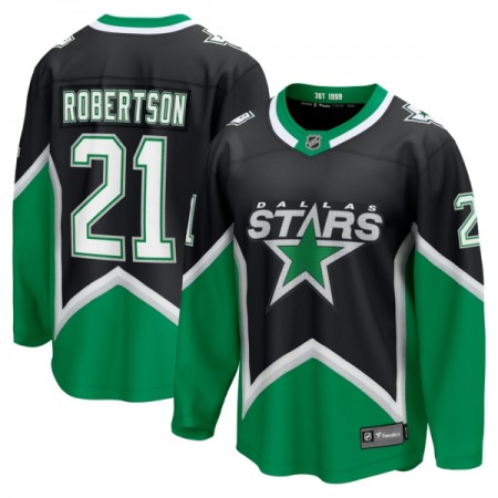 Mænd NHL Dallas Stars Trøje Fanatics Premium Jason Robertson 2025-26 Sort Tredje