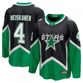 Mænd NHL Dallas Stars Trøje Fanatics Premium Miro Heiskanen 2025-26 Sort Tredje