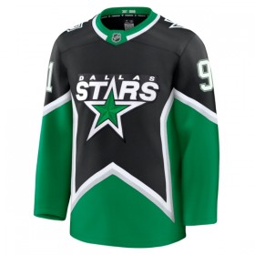 Mænd NHL Dallas Stars Trøje Fanatics Premium Tyler Seguin 2025-26 Sort Tredje