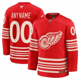 Mænd NHL Detroit Red Wings Trøje Tilpasset Fanatics Centennial Premium 2025-26 Rød