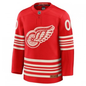 Mænd NHL Detroit Red Wings Trøje Tilpasset Fanatics Centennial Premium 2025-26 Rød