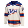 Mænd NHL Edmonton Oilers Trøje Fanatics Premium Stuart Skinner 2025-26 Hvid Tredje
