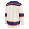 Mænd NHL Edmonton Oilers Trøje Tilpasset Fanatics Premium 2025-26 Hvid Tredje