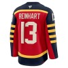 Mænd NHL Florida Panthers Trøje Fanatics Premium Sam Reinhart 2025-26 Rød Winter Classic