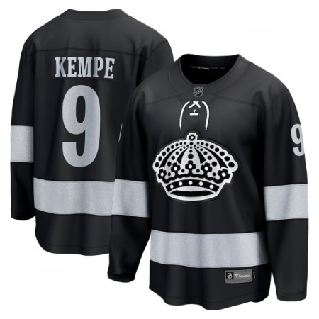 Mænd NHL Los Angeles Kings Trøje Fanatics Premium Adrian Kempe 2025-26 Sort Tredje