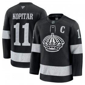 Mænd NHL Los Angeles Kings Trøje Fanatics Premium Anze Kopitar 2025-26 Sort Tredje