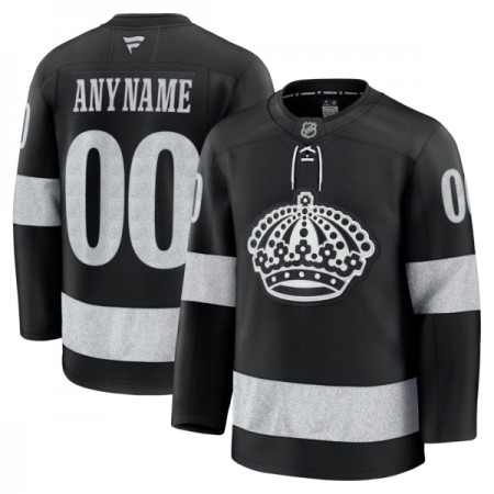 Mænd NHL Los Angeles Kings Trøje Tilpasset Fanatics Premium 2025-26 Sort Tredje